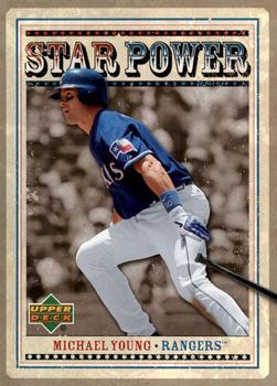 2007 Upper Deck - Star Power #SP-MY Michael Young Front