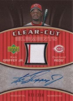 2007 Upper Deck Elements - Clear Cut Elements Bronze #CCE-GR Ken Griffey Jr. Front