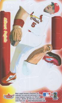 2003 Fleer 3D #NNO Albert Pujols Front