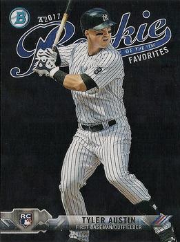 2017 Bowman - Rookie of the Year Favorites (Megabox) #ROYFI-TA Tyler Austin Front