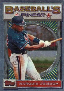 1993 Finest #40 Marquis Grissom Front