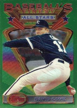 1993 Finest #115 David Cone Front