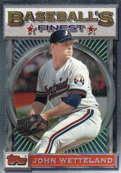 1993 Finest #129 John Wetteland Front