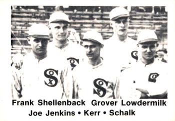 1975 TCMA 1919 Chicago White Sox Glossy #NNO Frank Shellenback / Grover Lowdermilk / Joe Jenkins / Dickie Kerr / Ray Schalk Front