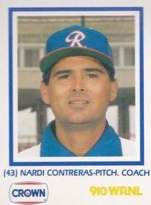 1987 Richmond Braves #NNO Nardi Contreras Front