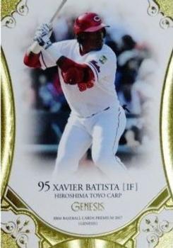 2017 BBM Genesis #061 Xavier Batista Front