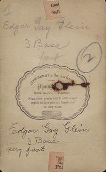 1866 Newberry & Solanders #NNO Edgar Gleim Back