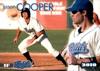 2010 St. Paul Saints #NNO Jason Cooper Front