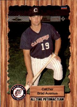 2010 Choice Potomac Nationals All-Time Team #2 Brad Ausmus Front