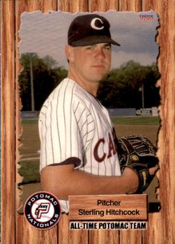 2010 Choice Potomac Nationals All-Time Team #14 Sterling Hitchcock Front