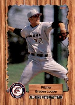2010 Choice Potomac Nationals All-Time Team #20 Braden Looper Front