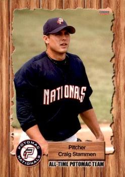 2010 Choice Potomac Nationals All-Time Team #35 Craig Stammen Front