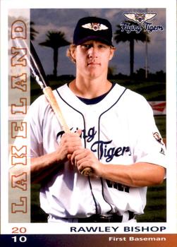 2010 Grandstand Lakeland Flying Tigers #NNO Rawley Bishop Front