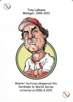 2020 Hero Decks St. Louis Cardinals Baseball Heroes Playing Cards #NNO Tony LaRussa Front