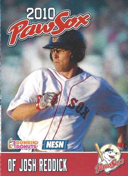 2010 Dunkin' Donuts NESN Pawtucket Red Sox #NNO Josh Reddick Front