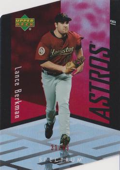 2007 Upper Deck Spectrum - Die Cut Red #68 Lance Berkman Front