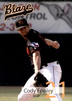 2010 Bakersfield Blaze #NNO Cody Eppley Front