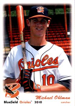 2010 Grandstand Bluefield Orioles #NNO Michael Ohlman Front