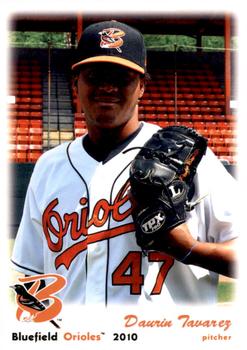 2010 Grandstand Bluefield Orioles #NNO Daurin Tavarez Front