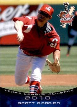 2010 Grandstand Texas League All-Stars North Division #NNO Scott Gorgen Front