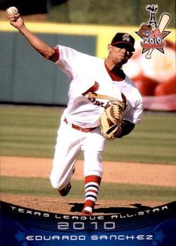 2010 Grandstand Texas League All-Stars North Division #NNO Eduardo Sanchez Front