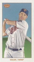 2020 Topps 206 - Piedmont #NNO Joe Mauer Front