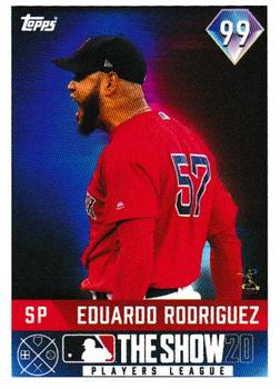 2020 Topps On-Demand Set 8: MLB The Show #3 Eduardo Rodriguez Front