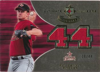 2007 Upper Deck Ultimate Collection - Ultimate Numbers Materials #UNM-OS Roy Oswalt Front