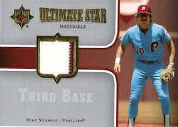 2007 Upper Deck Ultimate Collection - Ultimate Star Materials #SM-MS Mike Schmidt Front