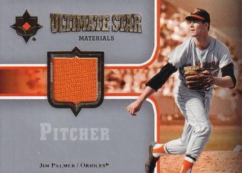 2007 Upper Deck Ultimate Collection - Ultimate Star Materials #SM-PA Jim Palmer Front