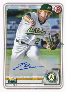 2020 Bowman - Prospect Autographs #PA-TB Tyler Baum Front