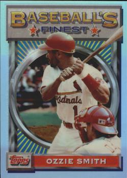 1993 Finest - Refractors #28 Ozzie Smith Front