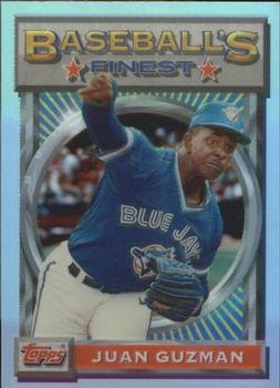 1993 Finest - Refractors #56 Juan Guzman Front