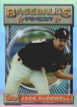 1993 Finest - Refractors #172 Jack McDowell Front