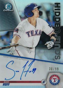 2020 Bowman - Chrome Hidden Finds Autographs #HFA-SH Sam Huff Front