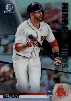 2020 Bowman - Chrome Hidden Finds #HF-JDM J.D. Martinez Front