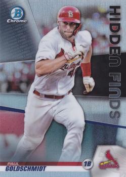 2020 Bowman - Chrome Hidden Finds #HF-PG Paul Goldschmidt Front