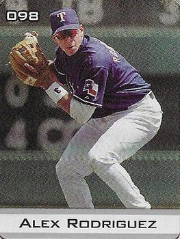 2003 Sports Vault MLB Stickers #98 Alex Rodriguez Front