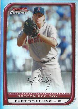 2008 Bowman Chrome - Refractors #85 Curt Schilling Front