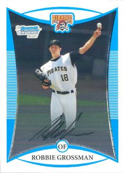 2008 Bowman Draft Picks & Prospects - Chrome Prospects #BDPP10 Robbie Grossman Front