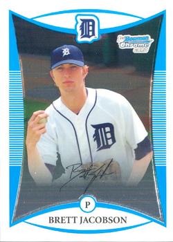 2008 Bowman Draft Picks & Prospects - Chrome Prospects #BDPP28 Brett Jacobson Front