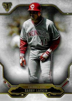 2020 Topps Triple Threads #28 Barry Larkin Front