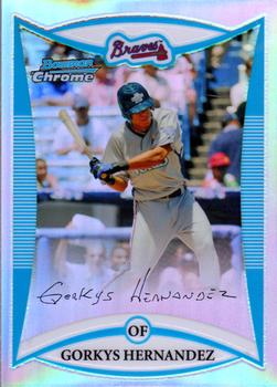 2008 Bowman Draft Picks & Prospects - Chrome Prospects Refractors #BDPP99 Gorkys Hernandez  Front