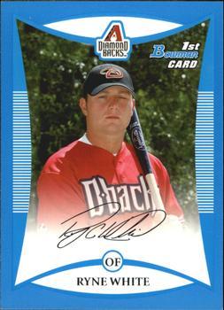 2008 Bowman Draft Picks & Prospects - Prospects Blue #BDPP52 Ryne White Front