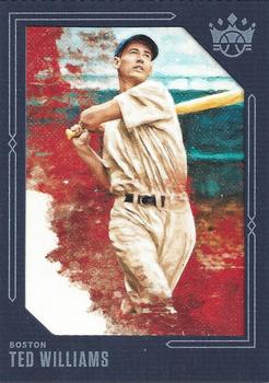 2020 Panini Diamond Kings - Framed Blue #34 Ted Williams Front