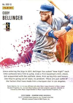 2020 Panini Diamond Kings - Gallery of Stars #GOS-13 Cody Bellinger Back