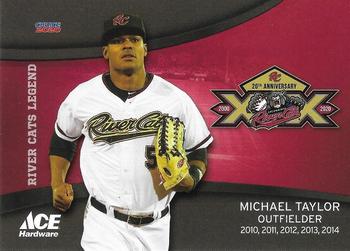 2020 Choice Sacramento River Cats Legends #18 Michael Taylor Front