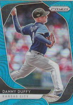 2020 Panini Prizm - Carolina Blue Prizm #121 Danny Duffy Front