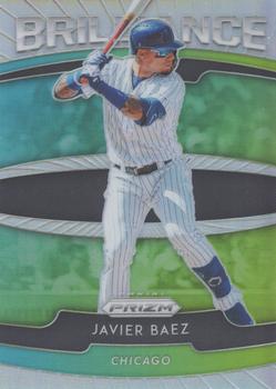 2020 Panini Prizm - Brilliance Silver Prizm #B-5 Javier Baez Front