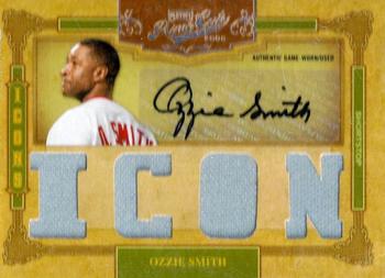 2008 Playoff Prime Cuts - Icons Signature Materials Icon #49 Ozzie Smith Front